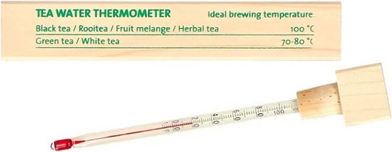 Agatha S bester Theewater thermometer houten doos 1st