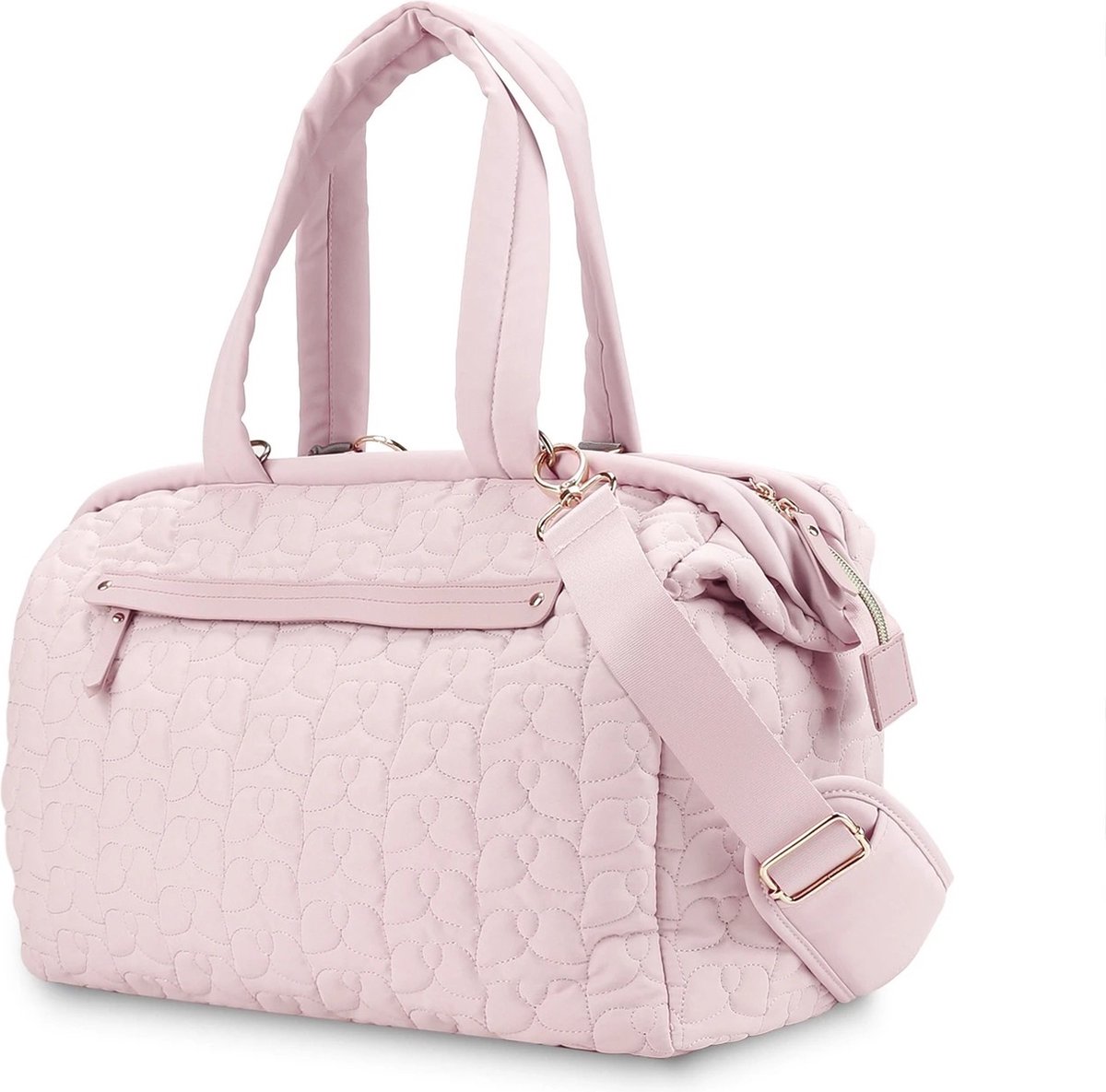 sac à langer de luxe pour bébé - sac landau - sac poussette - rose | bol