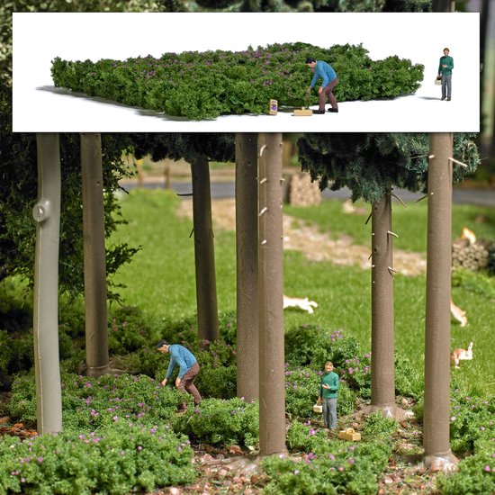 Busch - A-SET : WALHEIDELBEEREN PFLUCKEN H0 (2/23) * - Maquettes, jouets de construction pour enfants, peintures et accessoires pour maquettes
