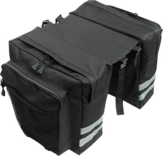 Luggage carrier bag, water-repellent and tear-resistant, Bagagedragertas \ fietstas voor bagagedrager 70 litres