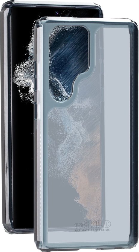 SoSkild Samsung Galaxy S23 Defend 2.0 Heavy Impact Case Smokey Grey