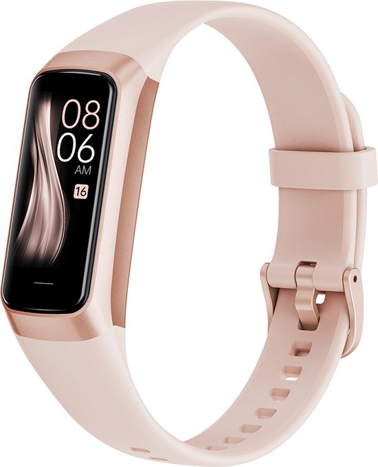 Kiraal Charge Fit – smartwatch – unisex – roze
