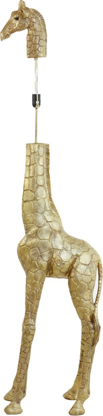Light & Living Vloerlamp Giraffe - 184cm - Antiek Brons - excl. kap
