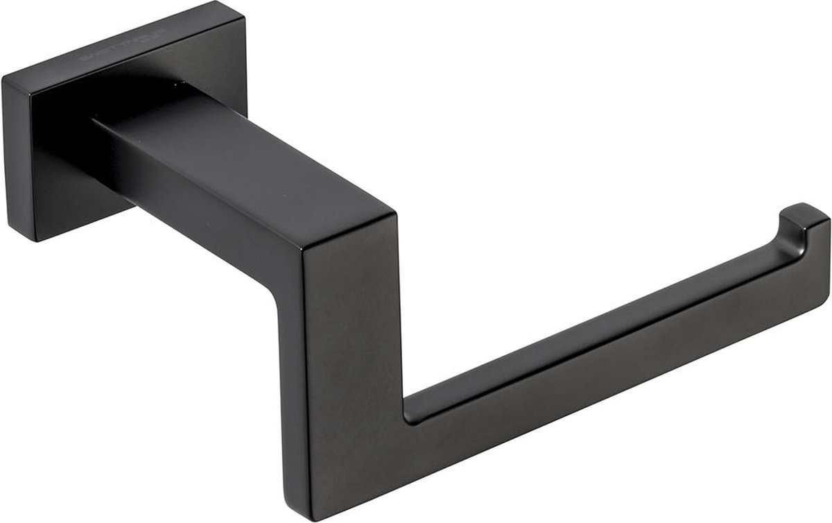 Sagittarius One 141S1-B WC Rolhouder Zwart | Luxe Toiletrolhouder met Tijdloos Design | WC Papier Houder voor Badkamer & Toilet