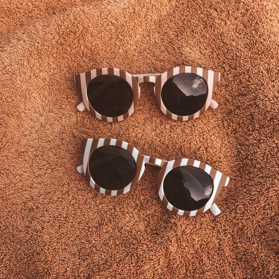 Kinderzonnebril - Kinder zonnebril - Sunglasses kids - Streep Oranje - Ivy and Soof van Kinder — afbeelding 3
