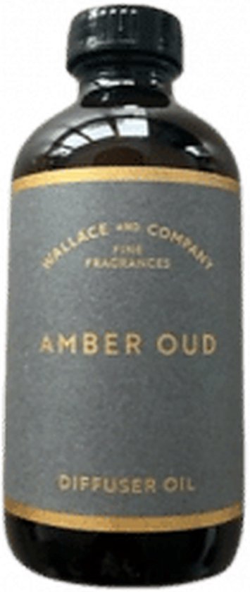 Wallace & Co Oud Amber Navulolie 300 ml
