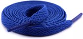 Consumerce® Premium Lacets Plats Bleu 180cm - Pour Baskets pour femmes Chaussures de randonnée Chaussures pour femmes de Skateboard et plus - Lacet - Lacet Plat - Bleu