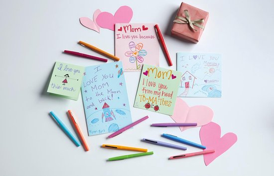 Paper Mate Flair-viltstiften | Medium punt (0,7 mm) | diverse Retrokleuren | 6 stuks