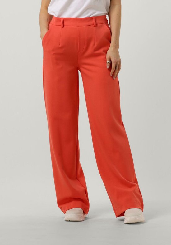 Object Objlisa Wide Pant Broeken & Jumpsuits Dames - Jeans - Broekpak -  Rood - Maat 34 | bol.com