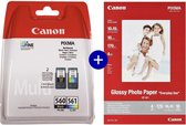 Canon PG-560 & CL-561 - Cartouche d'encre - Incl. Papier photo Canon