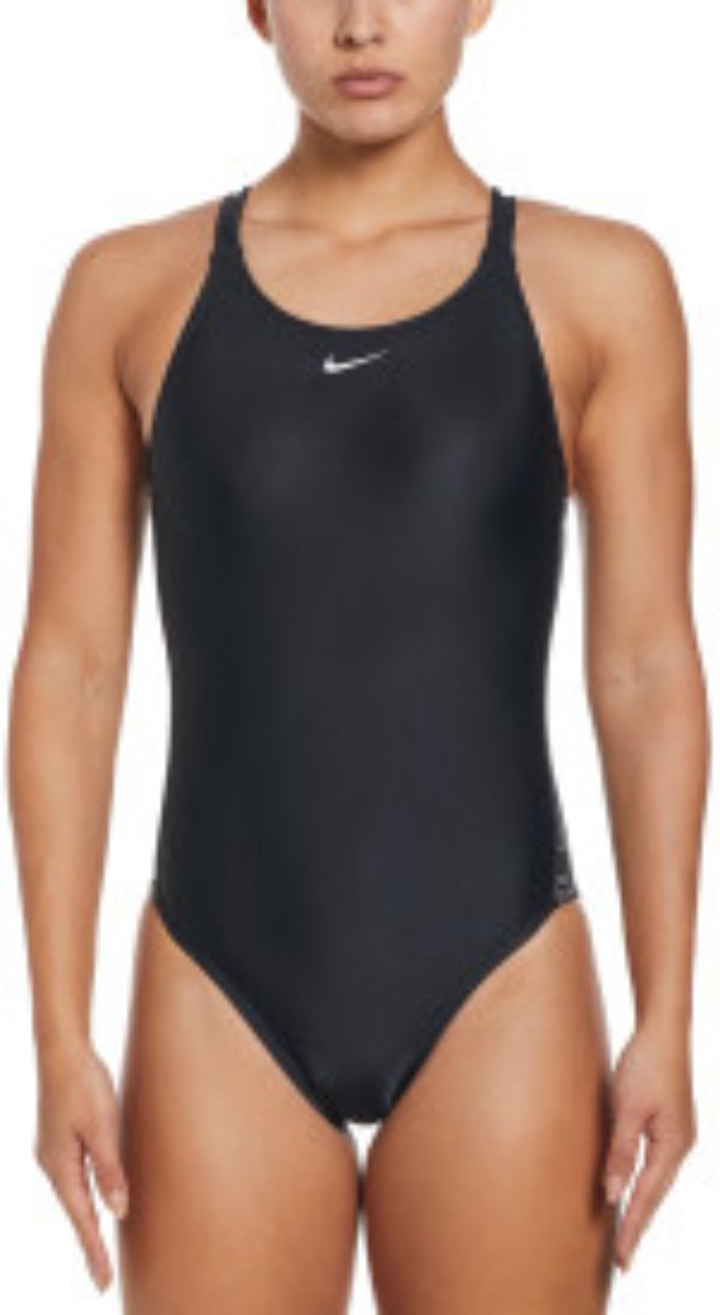 Nike Swim FASTBACK ONE PIECE Zwart