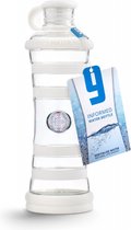 i9 Waterfles Wit - Water drinken in haar puurste vorm - Kraanwater omzetten in zuiver Bronwater! SALE