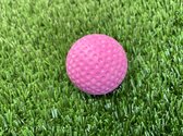 Midgetgolfballen - Per 12 verpakt - roze - 40mm
