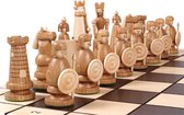 Jeu d'échecs Magnat - Échiquier décoratif pliable avec Pièces d'échecs - King 120mm - Échiquier 550x275