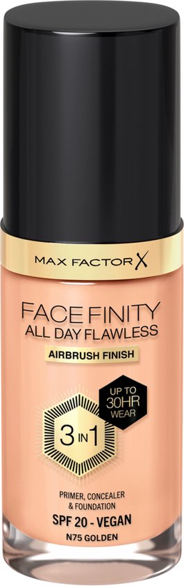 Max Factor Facefinity All Day Flawless Foundation – N75 Golden