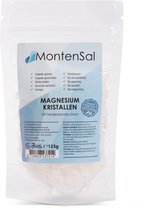 MontenSal - Magnesium Vlokken Kristallen - Voetenbad - 125 gram