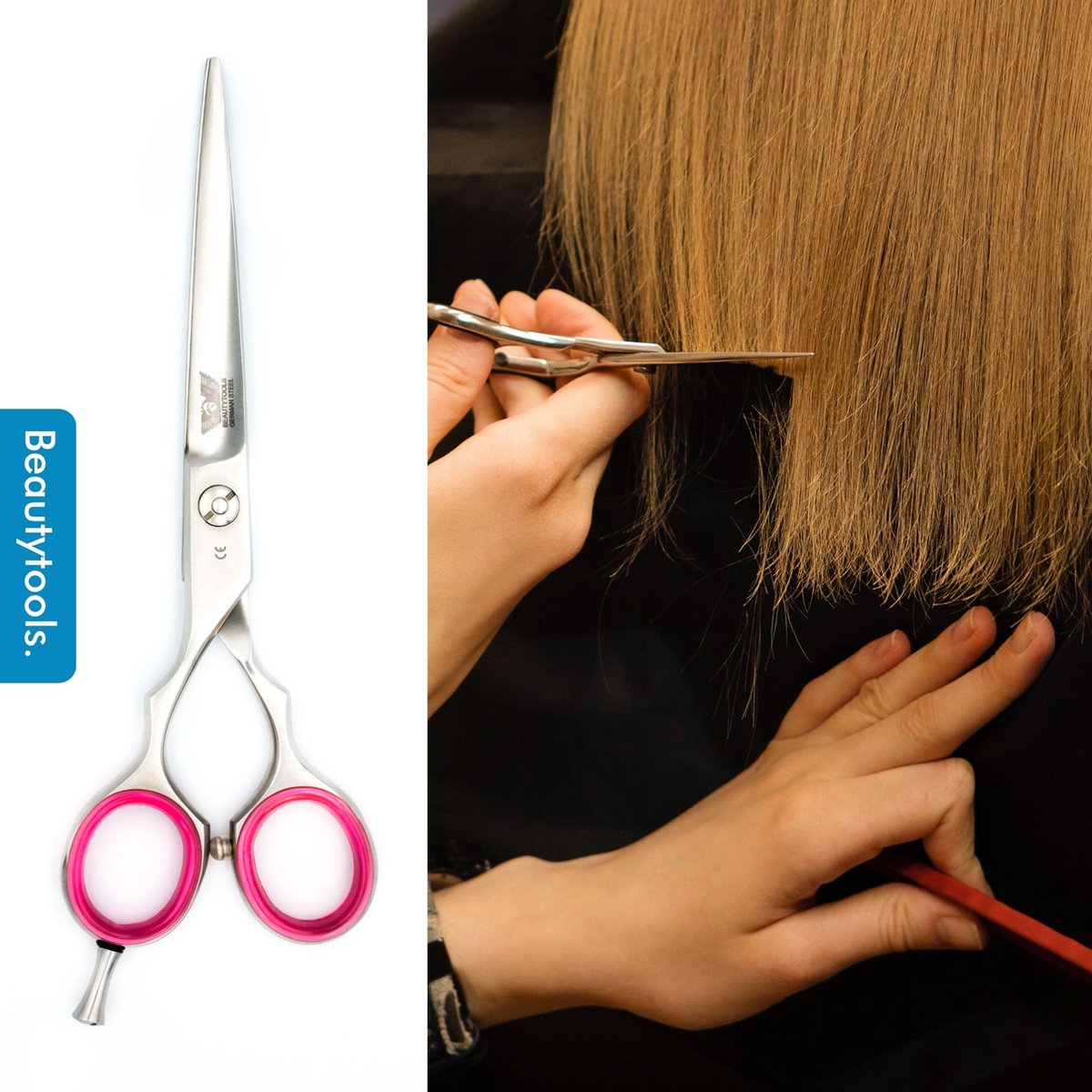 BeautyTools PREMIUM LINE Linkshandig Uitdunschaar / Effileerschaar - Left LongCut (6 Inch)