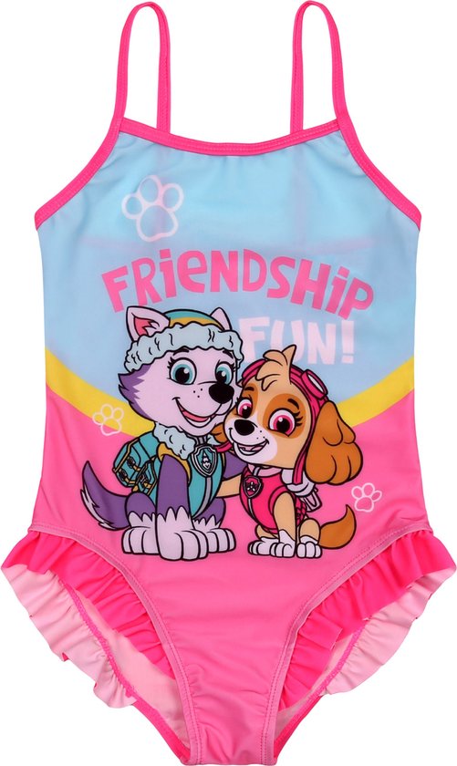 Paw Patrol Skye Everest Meisjeszwempak Uit n Stuk Eendelig Roze 