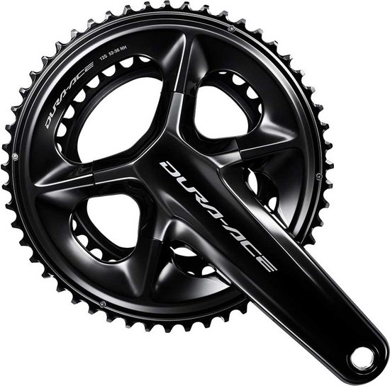 Shimano Dura Ace R9200 12s Hollowtech Ii Crankstel Zwart 170 mm / 52/36t