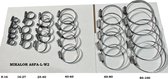 Mikalor ASFA-L wormschroefslangklem - bandbreedte 9 mm - Combo Deal - 30 stuks