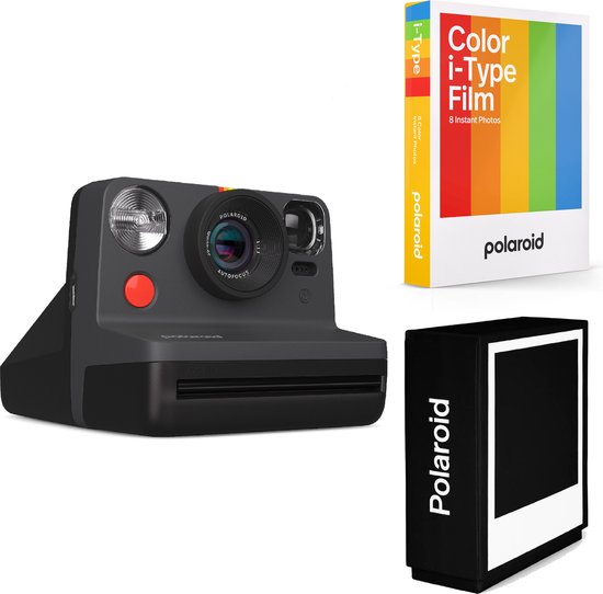 Polaroid Now Generation 2, Black & White, Everything Box incl. 16 stuks  i-Type Color