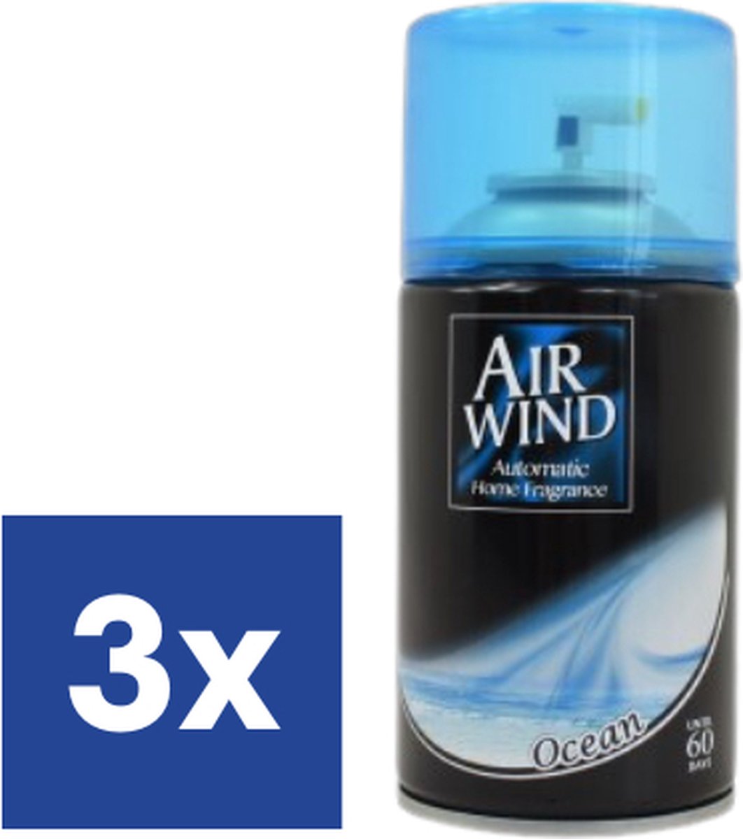 Airwind Oceaan Luchtverfrisser - 3 x 260 ml