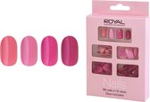 Royal 98 Nails with Glue - Pinks