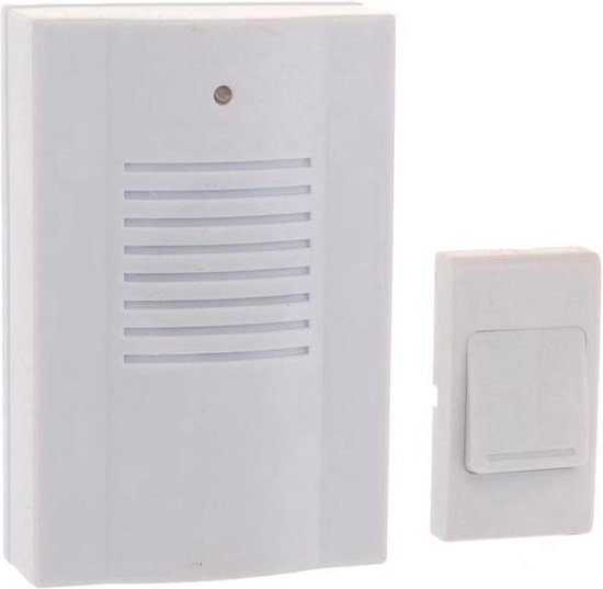 Soroh | Draadloze deurbel wit | 16 melodieen | LED