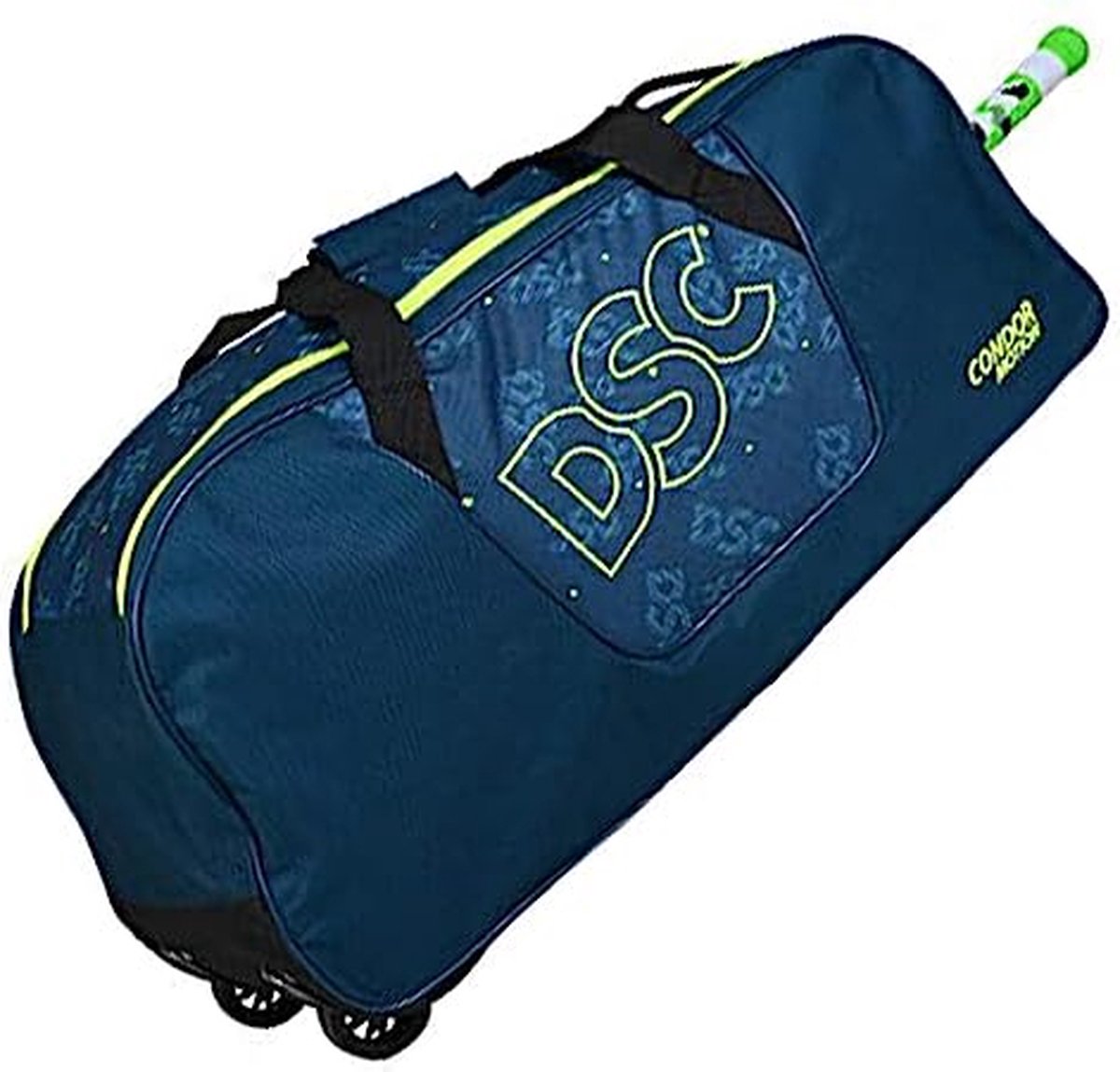 DSC Condor Motion Wheelie Polyester Cricket Kit Bag (groen)