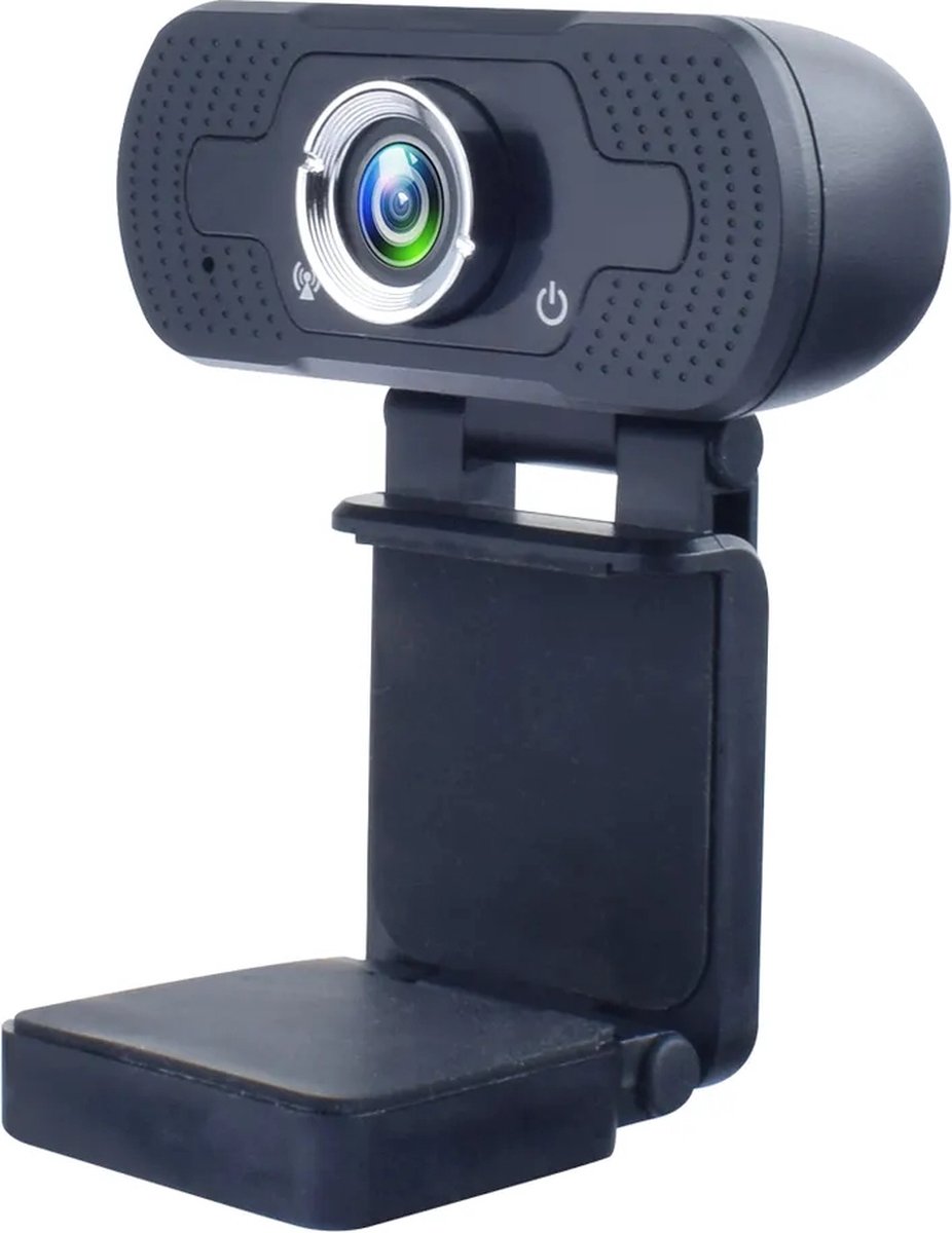 Full HD 1080P Webcam | Privacy Cover | 30 FPS | 2K Resolutie | Compact Formaat | USB Plug & Play | HD Resolutie | Breedbeeld | Microfoon Ingebouwd