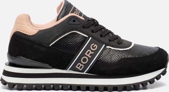 Bjorn Borg R2000 Dames Lage sneakers - Dames - Zwart - Maat 36