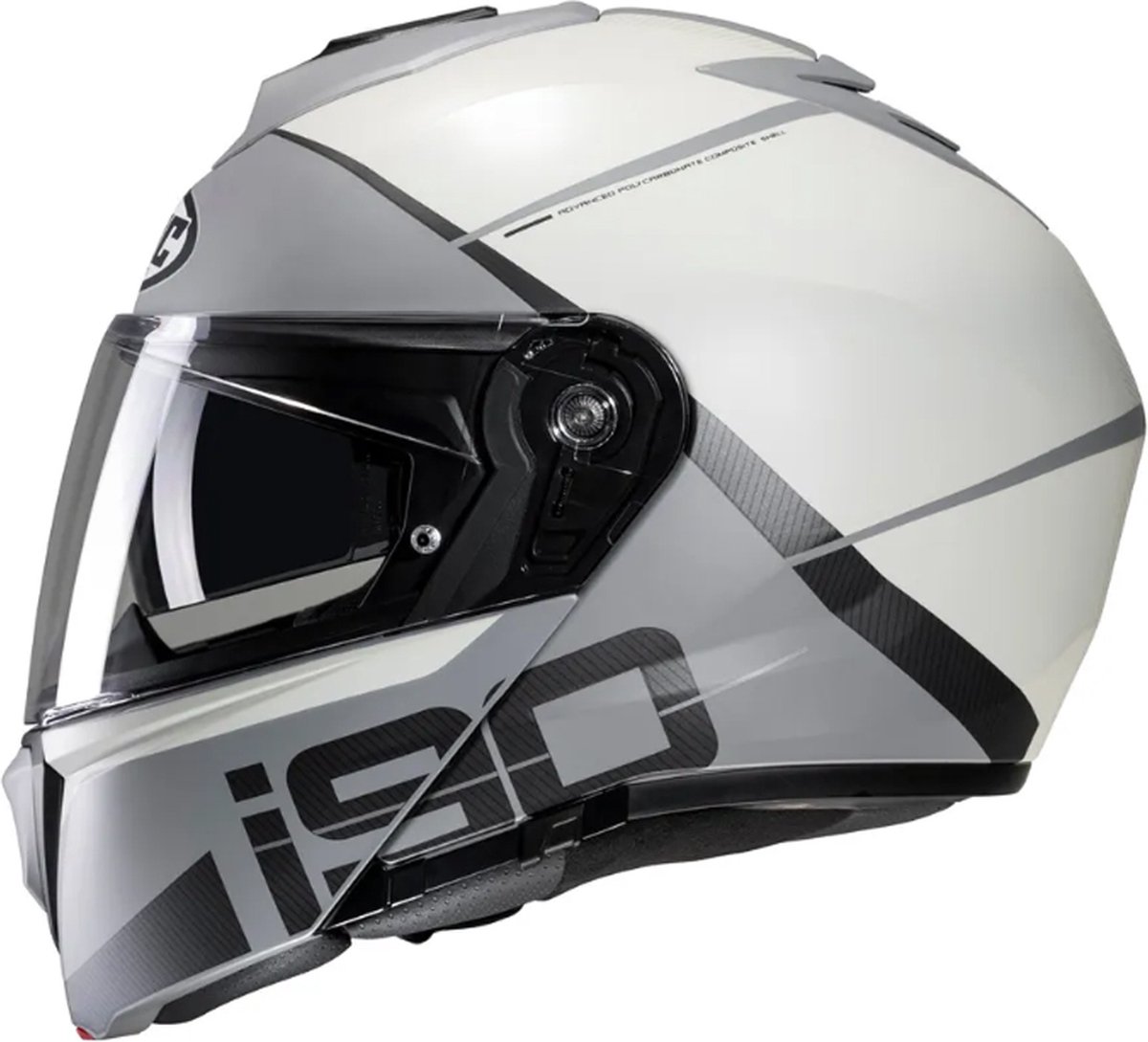 Casque HJC I91 Dusk MC5SF Noir Gris Mat - Casque Modulable