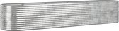 vidaXL-Plantenbak-368x80x68-cm-gepoedercoat-staal-zilverkleurig