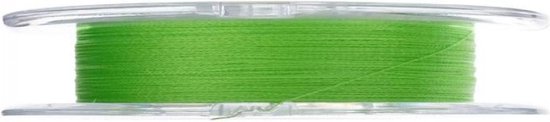 FIRST Braid PE X4 #1.0 - Green - 0.165mm - 100m - 15lb/6.81kg - Gevlochten Lijn - Roofvis Vislijn van FIRST — afbeelding 2