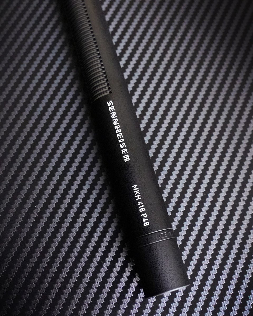 Sennheiser MKH 416 P 48 Zwart Microfoon voor studio's