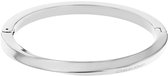 Calvin Klein CJ35000312 Dames Armband - Bangle - Sieraad - Staal - Zilverkleurig - 17.5 cm lang
