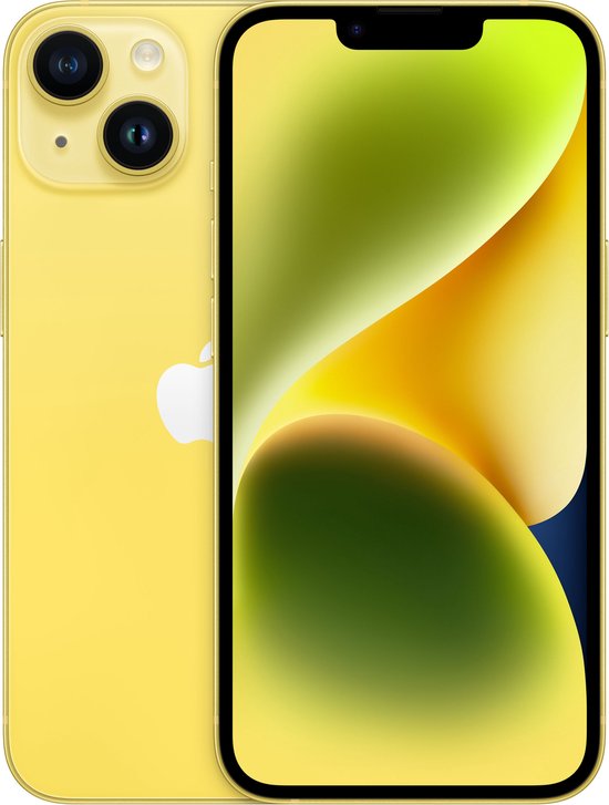 Apple iPhone 14 - 256GB - Geel