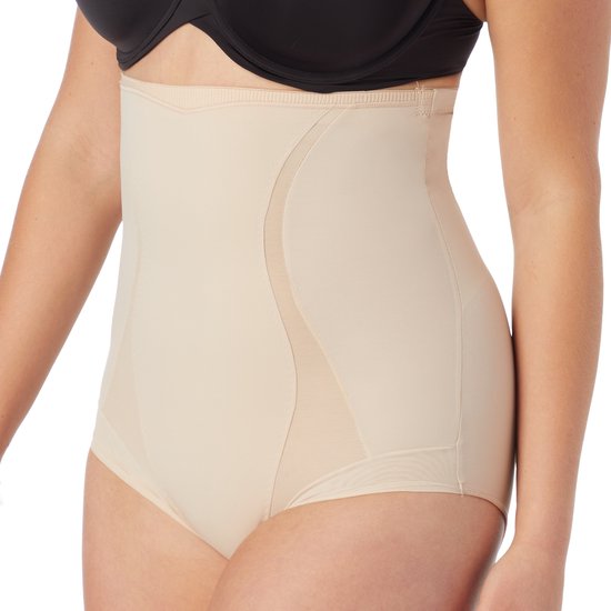 Maidenform Firm Foundations High Waist Slip Dames Corrigerend Ondergoed - Nude - Maat M