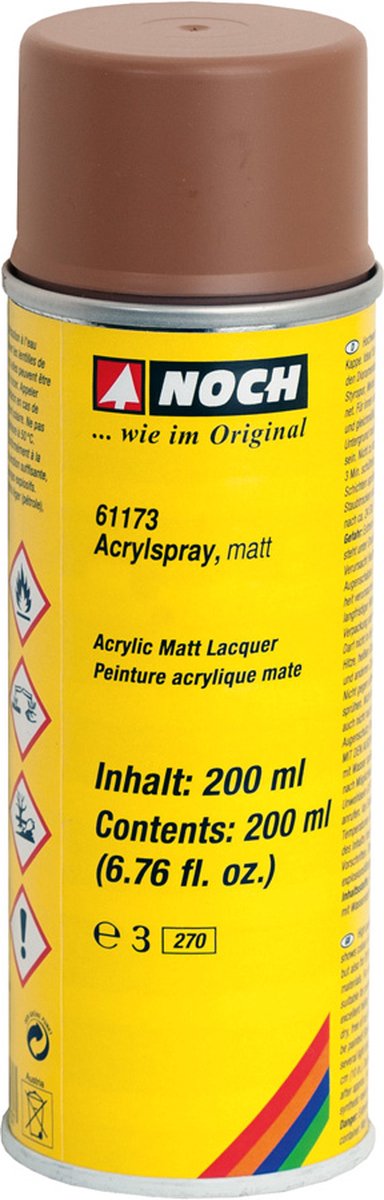 Acrylspray. matt. braun 200 ml