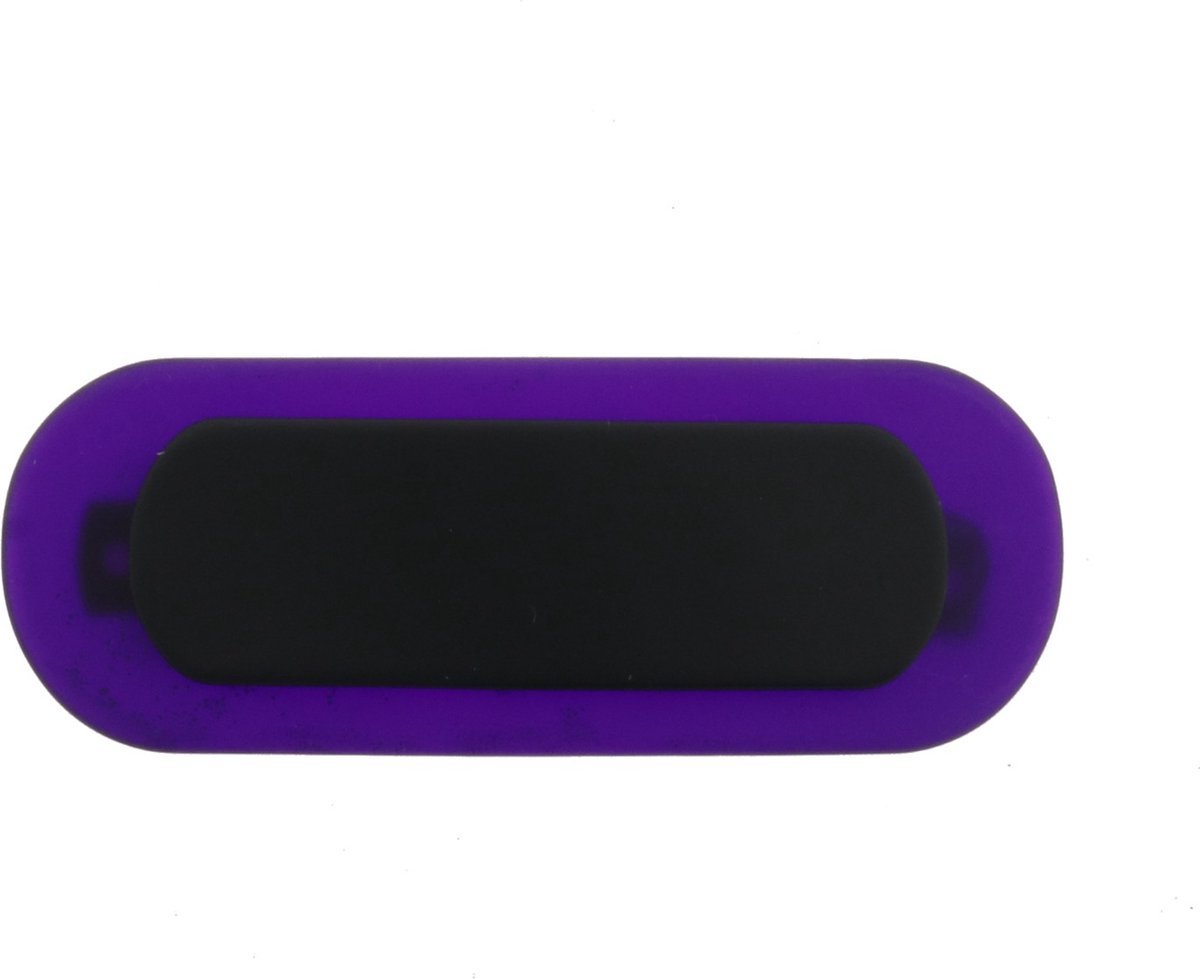 Behave - haarspeld - paars zwart design - minimalistisch - 9 cm