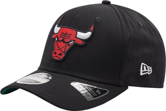 New Era 9FIFTY Chicago Bulls NBA Stretch Snap Cap 60240588, Mannen, Zwart, Pet, maat: