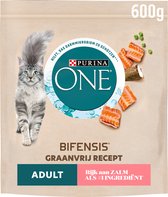 Purina ONE Grain Free Adult - Nourriture pour chat - Saumon - 6 x 600g