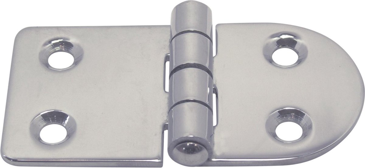 Luikschanier 76x40x4,0mm L1 30mm Rvs 316