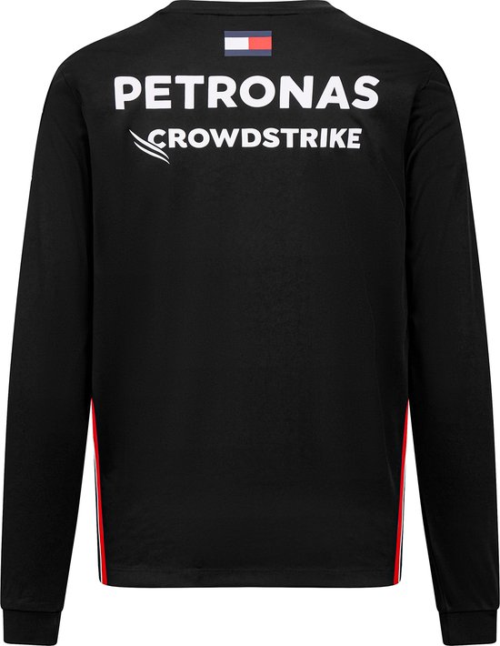 Mercedes Longsleeve Teamline T-shirt zwart 2023 - XXL - Lewis Hamilton - George Russel - Formule 1 van Mercedes — afbeelding 2