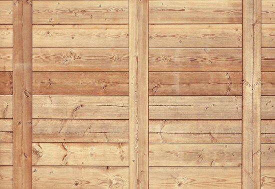 WallArena - Vlies behang hout planken 10m - behang voor woonkamer