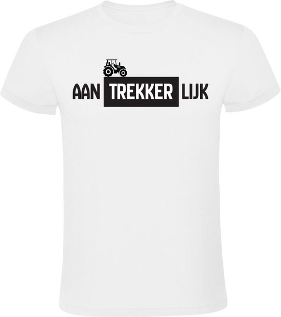 Aantrekkerlijk Heren T-shirt boer trekker lekker