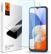Spigen GLAS.tR Slim Samsung Galaxy A14 Screen Protector [2-Pack]