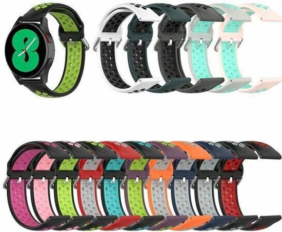 By Qubix Garmin Forerunner 255 - Bracelet à motif de points - Grijs