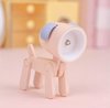 Babycure kleine puppy lampje Roze | Verstelbare hondje | LED Lamp | Trending 2023 | Leuk om kado te doen | kraam cadeau | Extra set batterijen inbegrepen