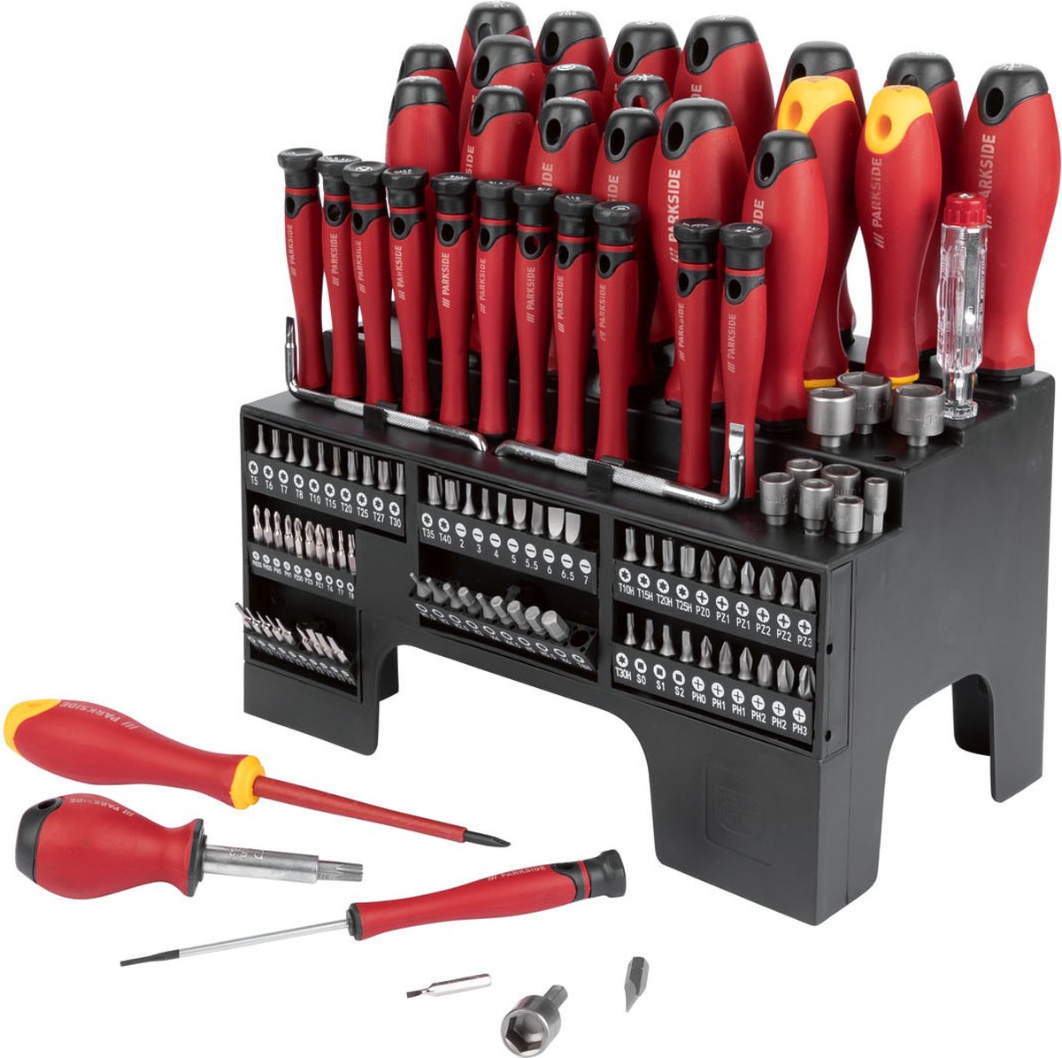  ParkSide Set d'outils de précision (64 embouts)